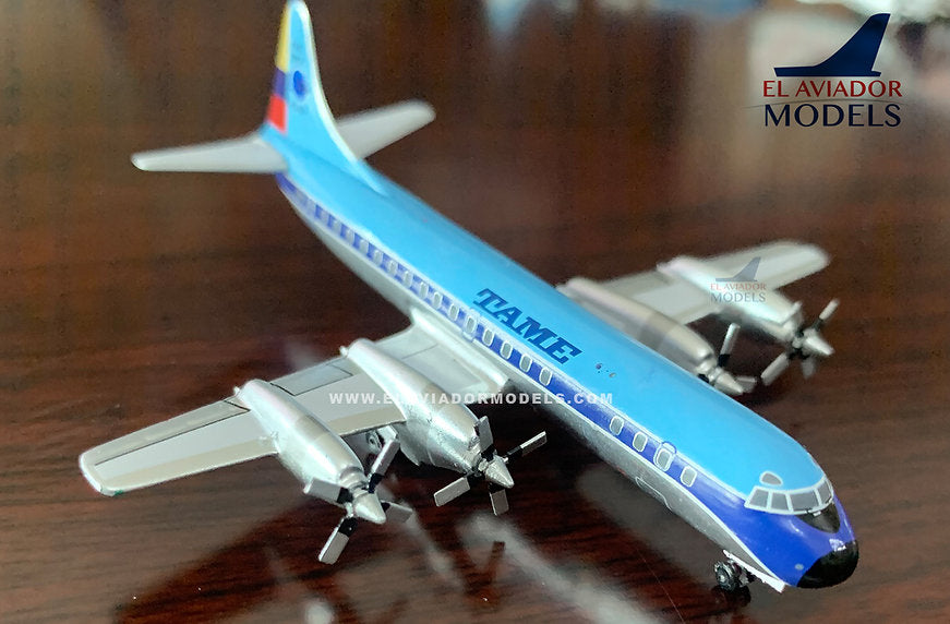 TAME Lockheed L-188A Electra / HC-AZY / EAV400-AZY / 1:400 elaviadormodels