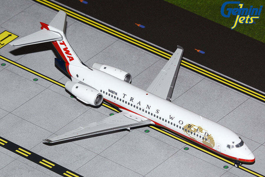 Trans World Airlines (TWA) / B717-200 / N418TW / G2TWA1005 / 1:200 elaviadormodels