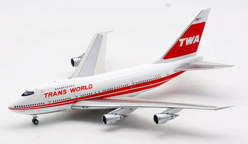Trans World Airlines (TWA) / Boeing 747SP-31 / N57203 / IF747SPTW1221 / 1:200 elaviadormodels