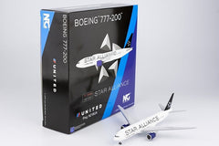 United Airlines Star Alliance 777-200R N218UA / 72021 / 1:400 elaviadormodels