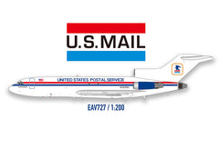 United States Postal Service / Boeing B727-27 (F) / N727EV / EAV727 / 1:200 elaviadormodels