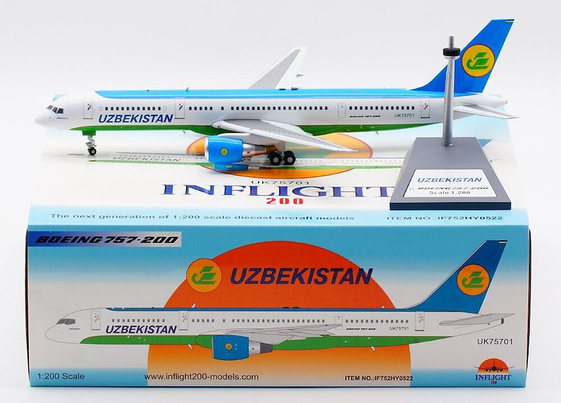 Uzbekistan Airways / Boeing 757-200 / UK75701 / IF752HY0522 / 1:200
