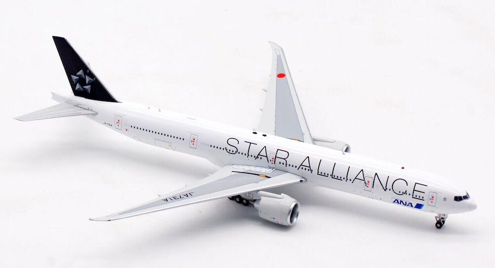 All Nippon Airways (Star Alliance) / Boeing 777-300ER / JA731A / WB4021 / 1:400 elaviadormodels