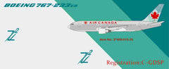 Air Canada / Boeing B767-300 / C-GDSP / Z²400-015-25 / 1:400 elaviadormodels