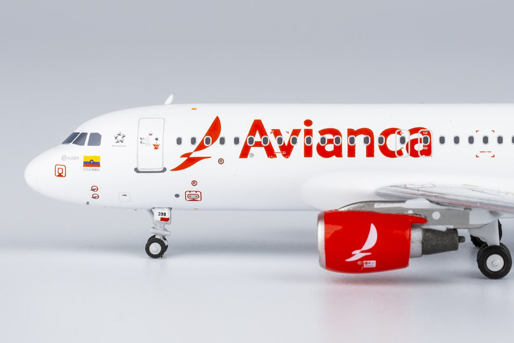 Avianca (Aviateca retro CS) / Airbus A320 / N398AV / 15019 / 1:400 elaviadormodels