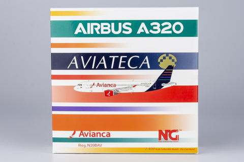 Avianca (Aviateca retro CS) / Airbus A320 / N398AV / 15019 / 1:400 elaviadormodels