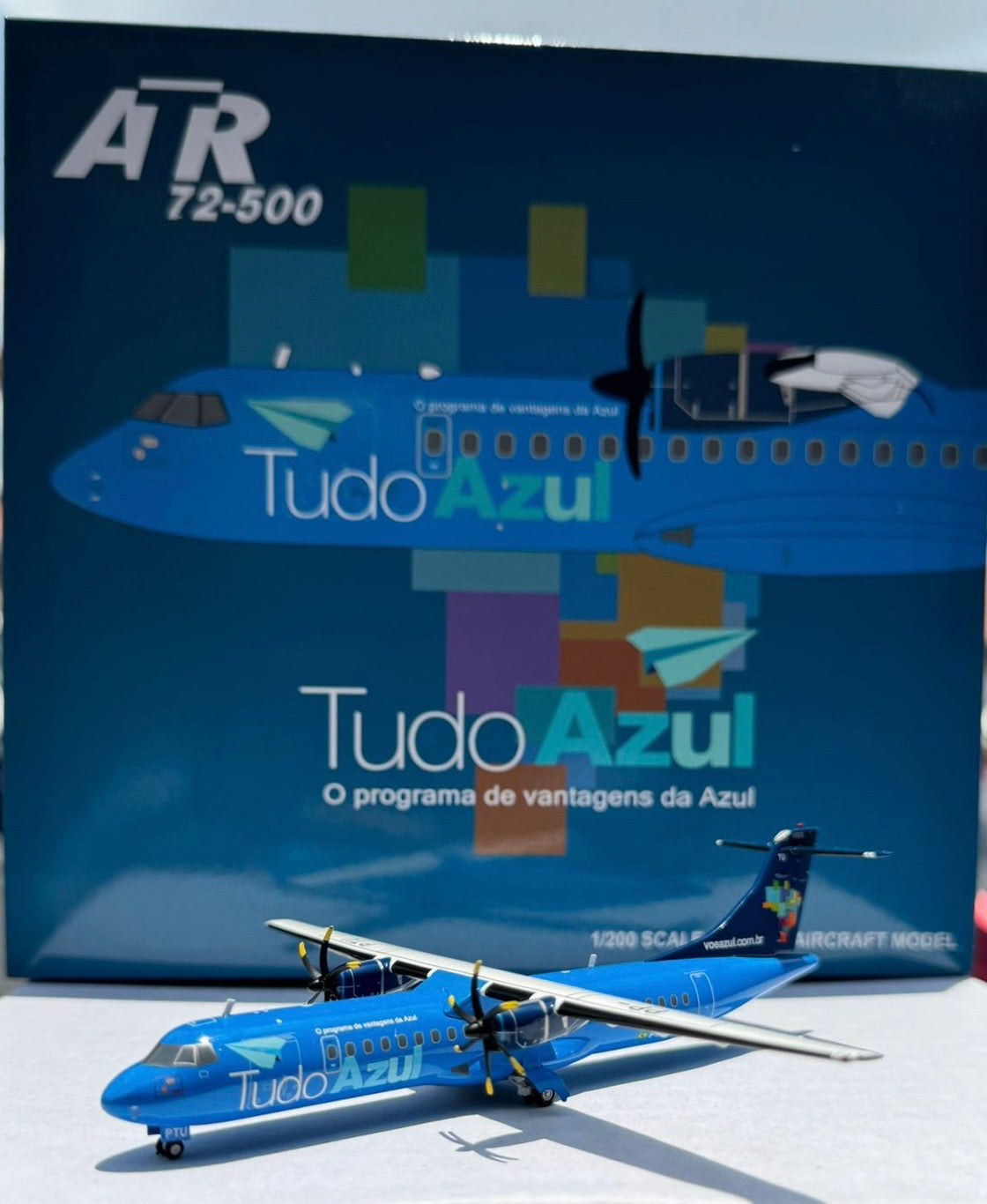 Azul / ATR 72-500 / PP-PTU / LH2314 / elaviadormodels