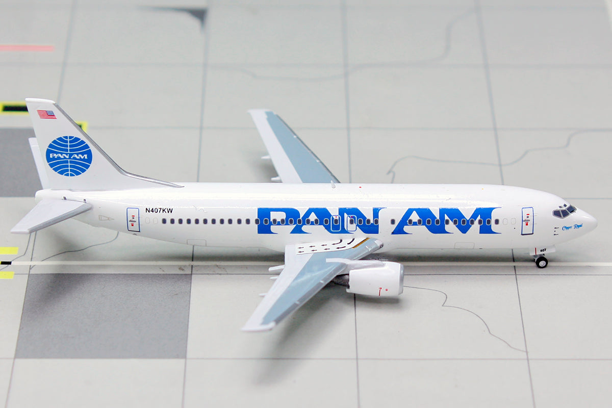 Pan Am / Boeing B737-400 / N407KW / 52308 / 1:400 elaviadormodels