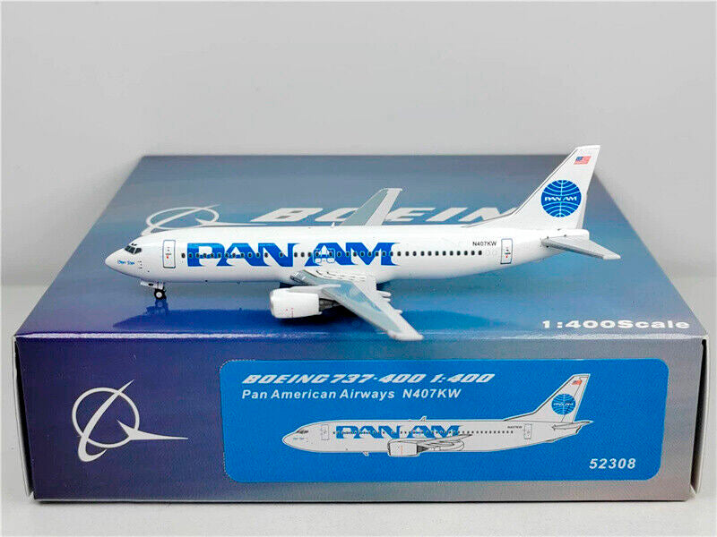 Pan Am / Boeing B737-400 / N407KW / 52308 / 1:400 elaviadormodels