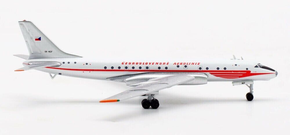 1:400 RETRO Alitalia / CSA - Tupolev Tu-104A I-DIWN / OK-NDF