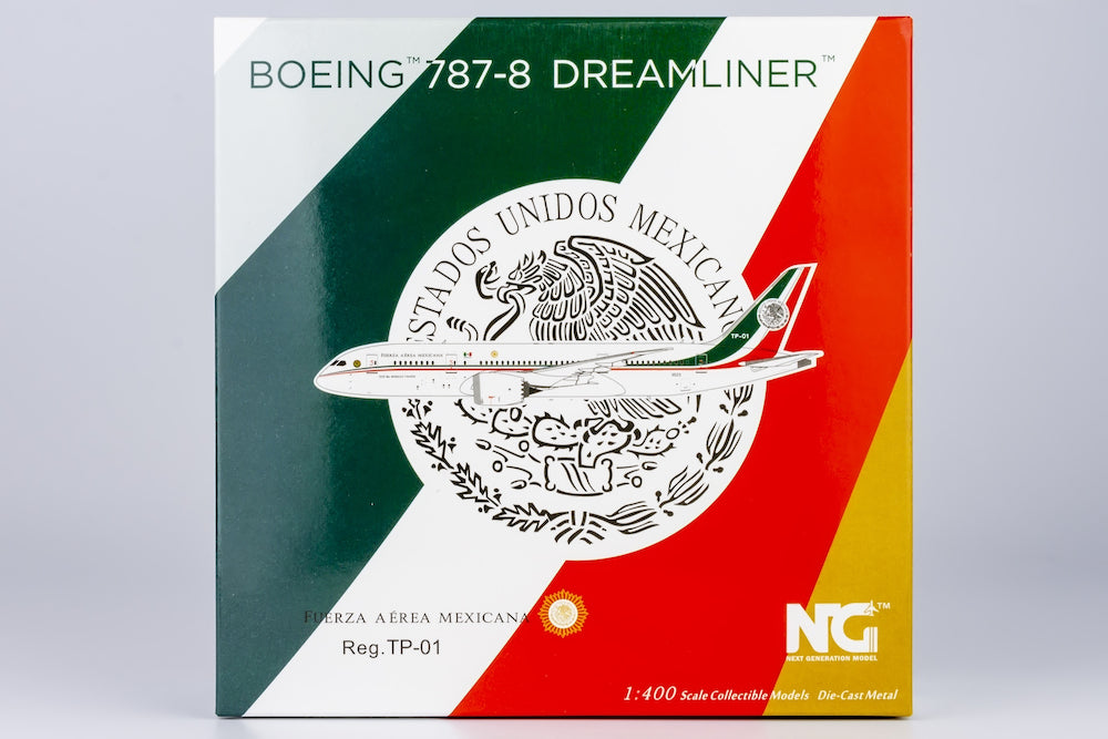 Mexico Air Force / Boeing B 787-8 Dreamliner / TP-01 / 59022 / 1:400 elaviadormodels