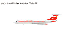 Interflug / Tupolev TU-134A / DDR-SCP / 62411 / 1:400