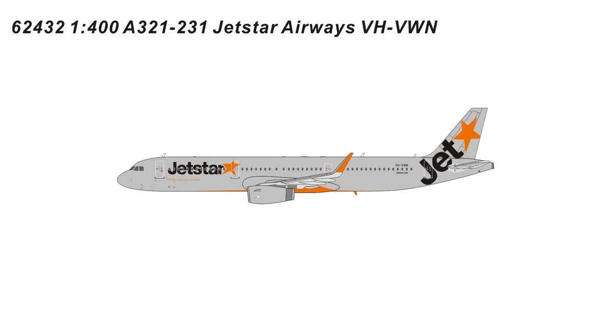 Jetstar Airways / Airbus A321-231 / VH-VWN / 62432 / 1:400