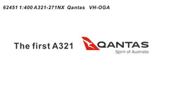 Qantas / Airbus A321-271NX / VH-OGA / 62451 / 1:400