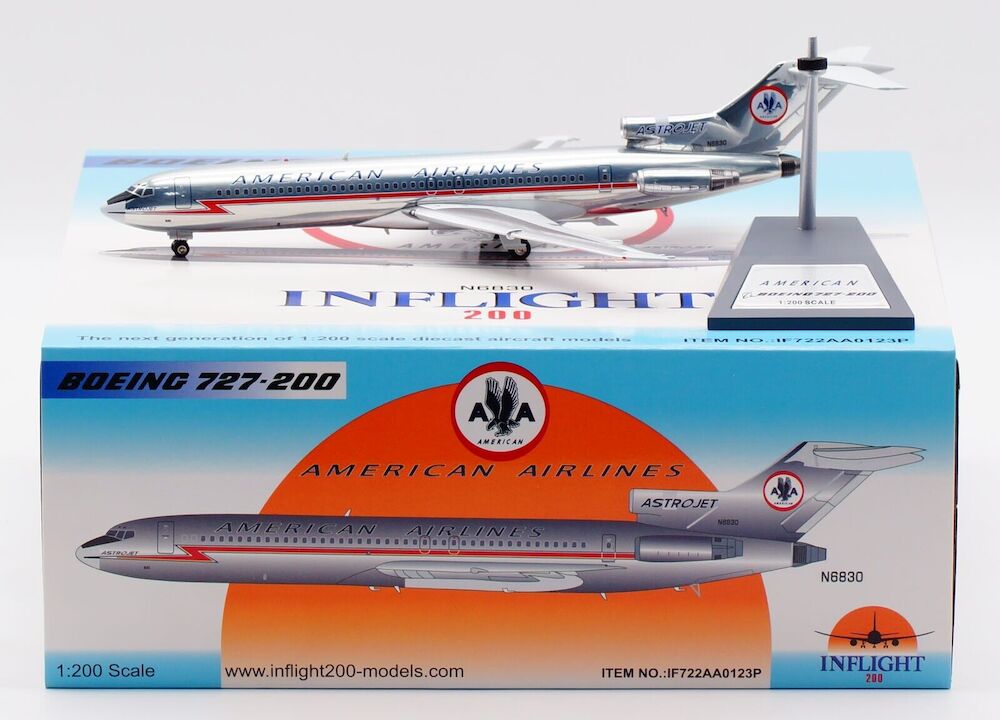 American Airlines / Boeing B727-200 / N6830 / IF722AA0123P / 1:200