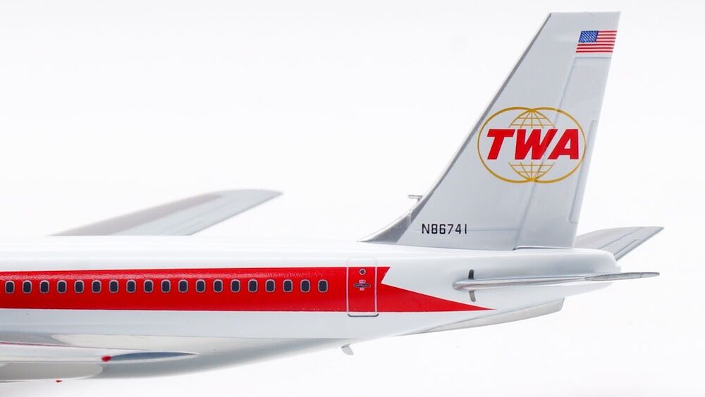 Trans World Airlines - TWA / Boeing B707-100 / N86741 / IF701TW0823P / 1:200 elaviadormodels