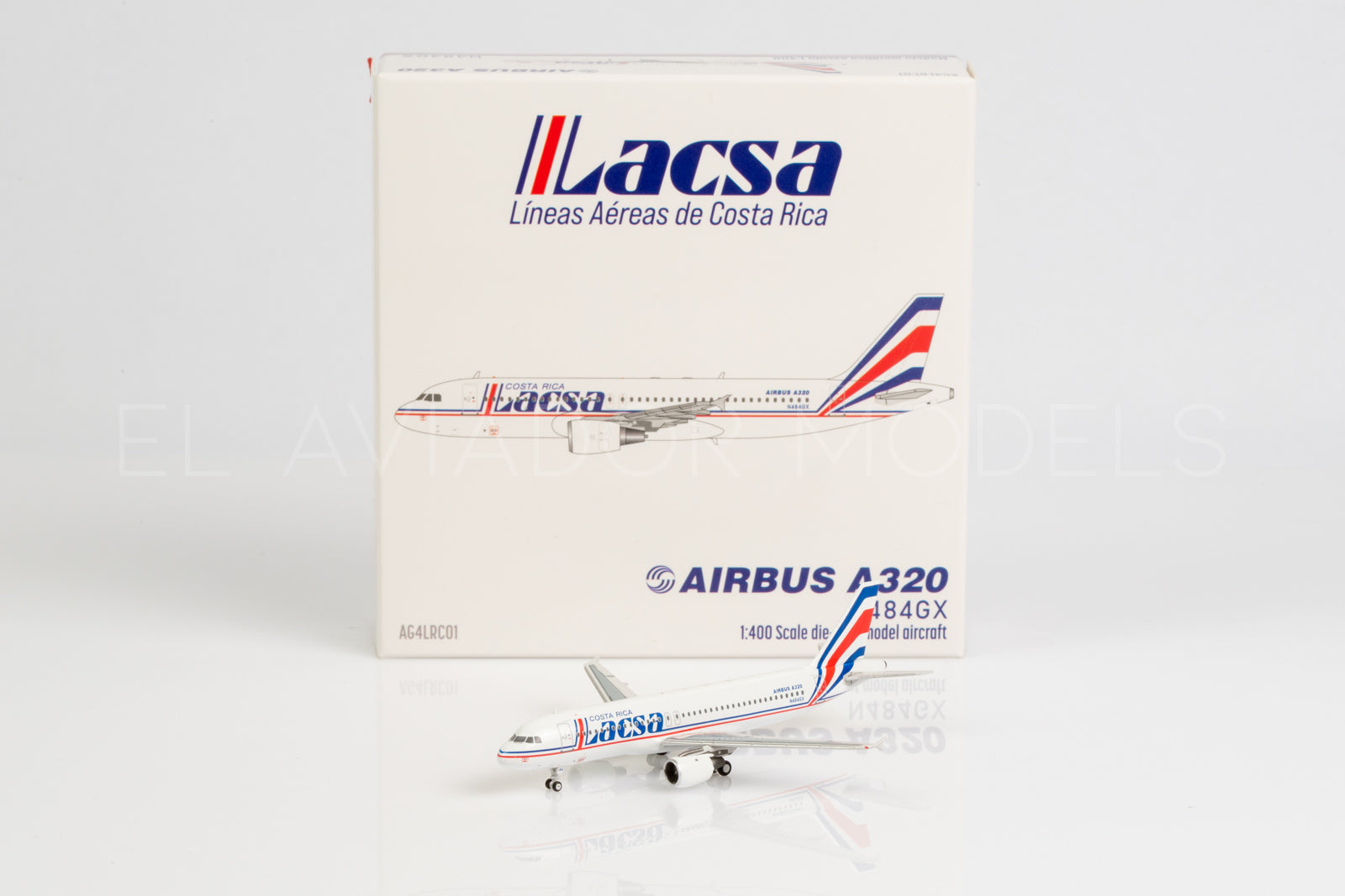 Lacsa / Airbus A320 / N484GX / AG4LRC01 / 1:400