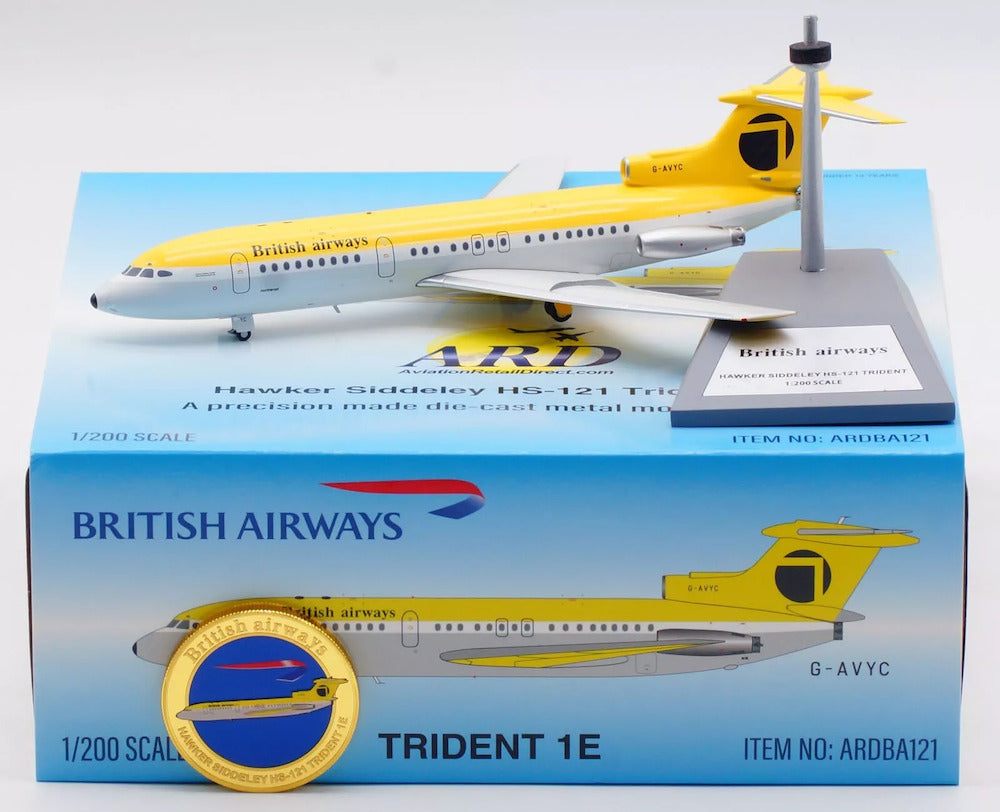 British Airways / Hawkey Siddeley HS-121 Trident 1E / G-AVYC / ARDBA131 / elaviadormodels