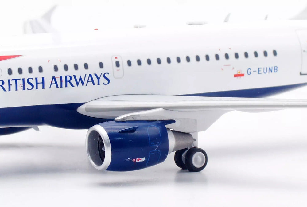 British Airways (Red Nose Livery) / Airbus A318 / G-EUNB / ARDBA123 / elaviadormodels