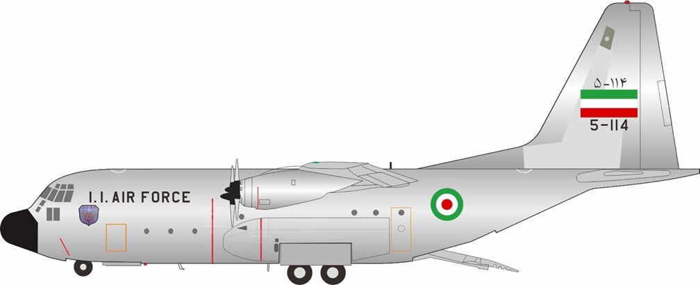 Iran Air Force / Lockheed Martin C-130E Hercules (L-382) / 5-114 / ART02114IIH / elaviadormodels