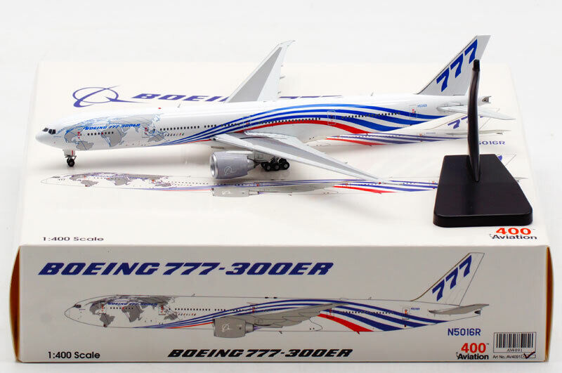 Boeing (House colors) / Boeing 777-300 / N5016R / AV4091 / 1:400 elaviadormodels