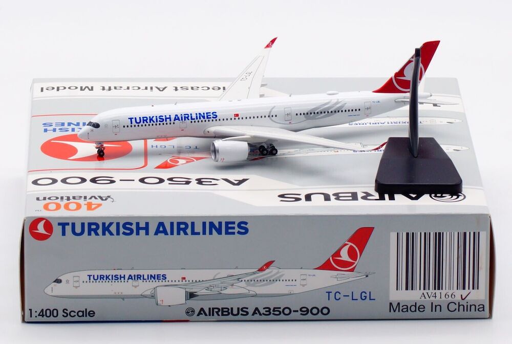 Turkish Airlines / Airbus A350-941 / TC-LGL / AV4166 / 1:400 elaviadormodels