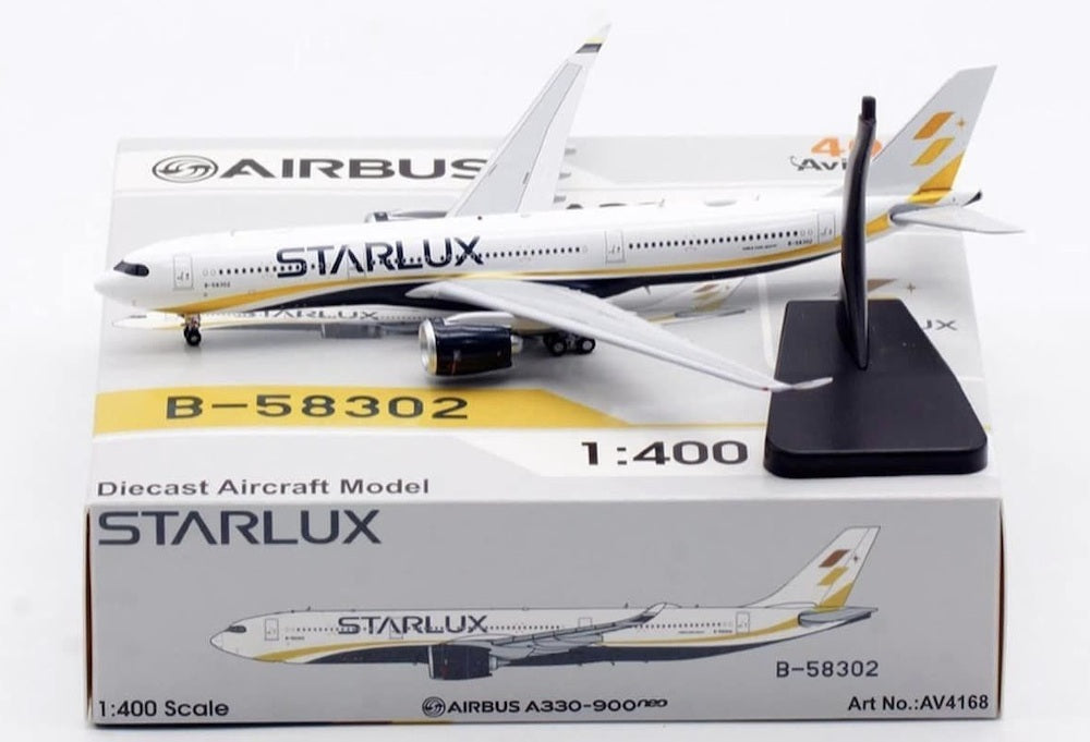 Starlux Airlines / Airbus A330-900 / B-58302 / AV4168 / 1:400 *Last Pieces*