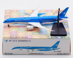 Xiamen Airlines (United Nations GOAL Livery) / Boeing 787-9 Dreamliner rolling detachable / B-1356 / AV4175 / 1:400 elaviadormodels