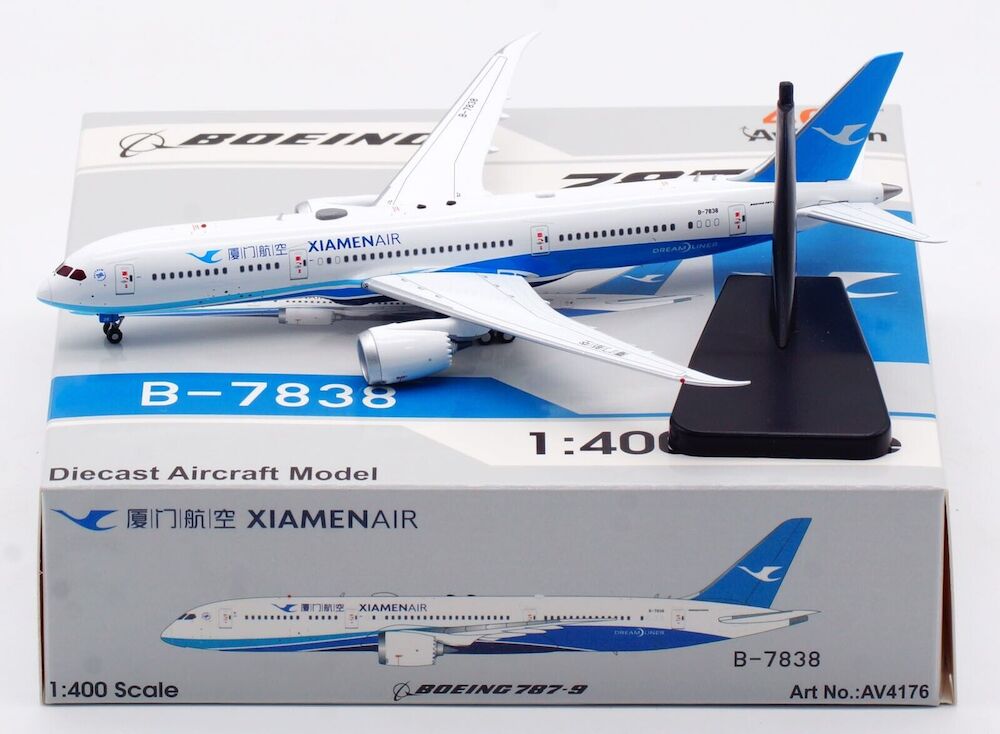 Xiamen Air / Boeing 787-9 Dreamliner / B-7838 / AV4176 / elaviadormodels