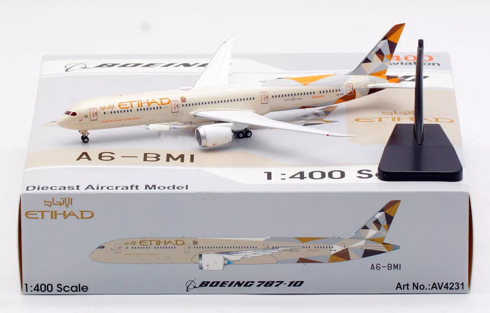 Etihad Airways / Boeing 787-10 Dreamliner / A6-BMI  / AV4231 / elaviadormodels