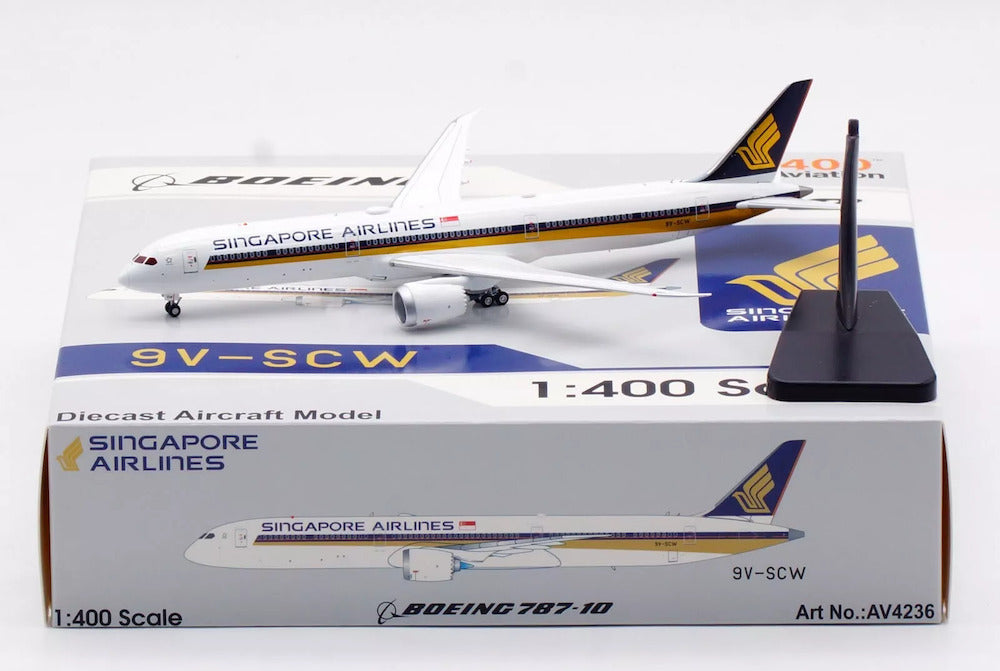 Singapore Airines / Boeing 787-10 Dreamliner / 9V-SCW / AV4236 / elaviadormodels