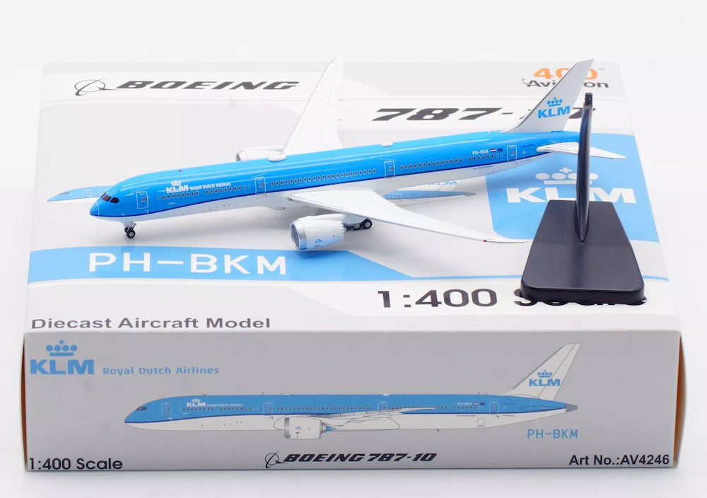 KLM Royal Dutch Airlines / Boeing 787-10 Dreamliner / PH-BKM  / AV4246 / elaviadormodels