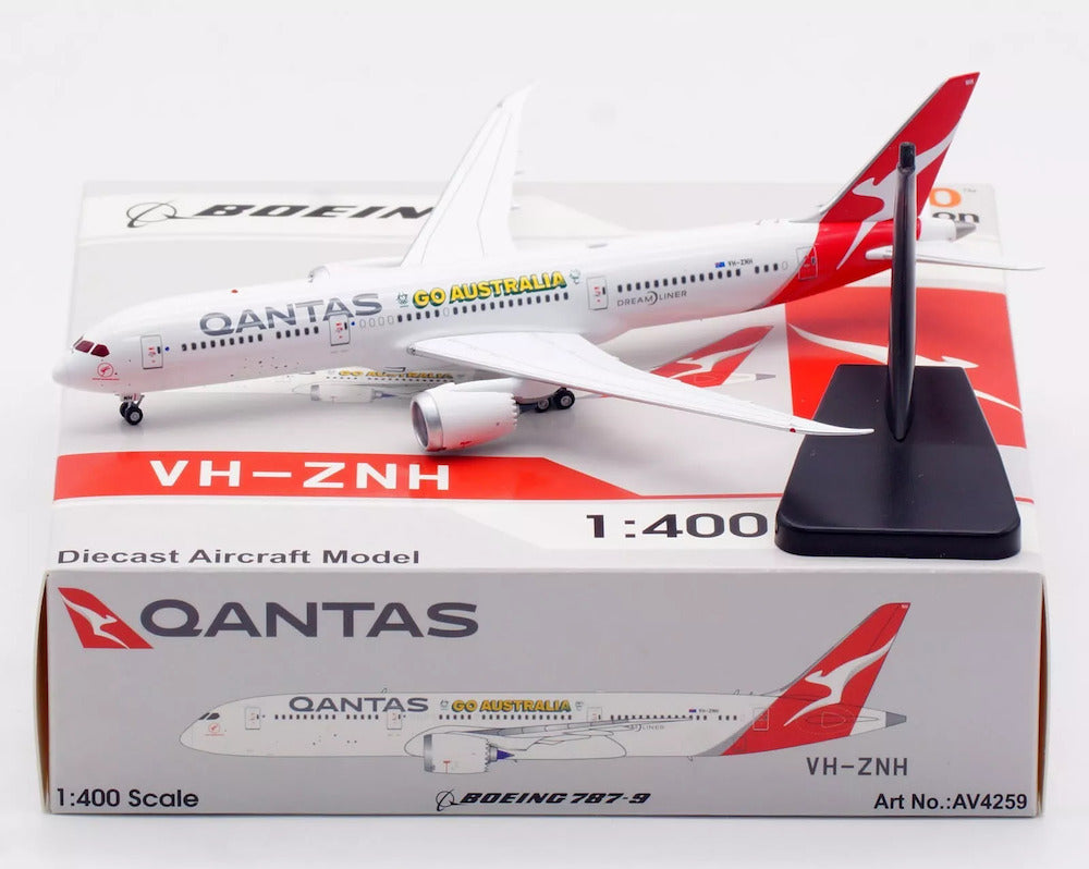 Qantas ("Go Australia" livery) / Boeing 787-9 Dreamliner / VH-ZNH / AV4259 / elaviadormodels