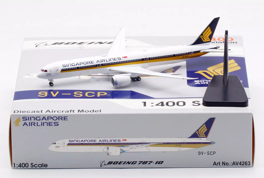 Singapore Airines / Boeing 787-10 Dreamliner / 9V-SCP / AV4263 / elaviadormodels