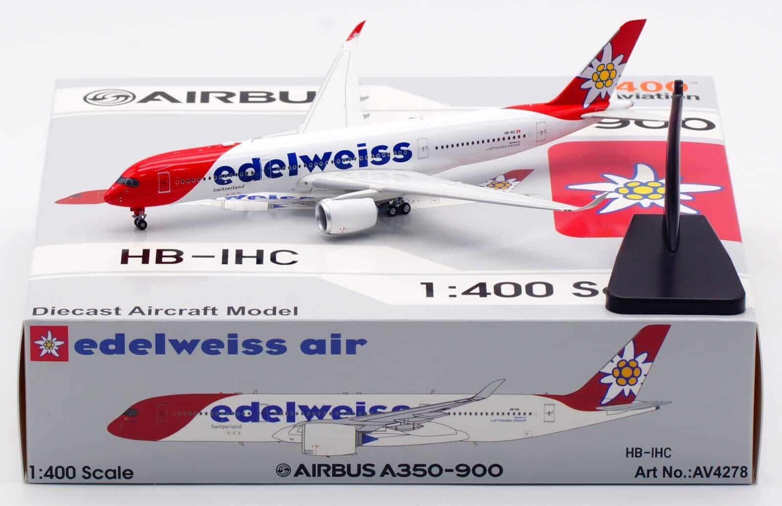 Edelweiss Air / Airbus A350-941 / HB-IBC / AV4278 / elaviadormodels