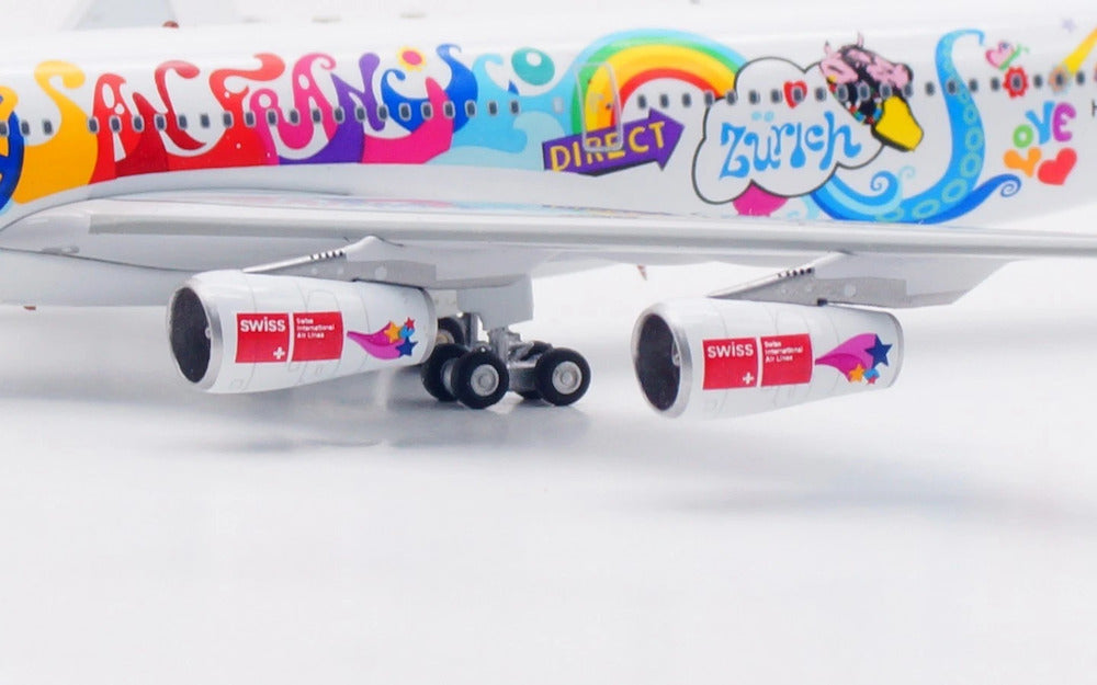 Swiss (San Francisco Livery) / Airbus A340-300 / HB-JMJ / AV4319 / elaviadormodels