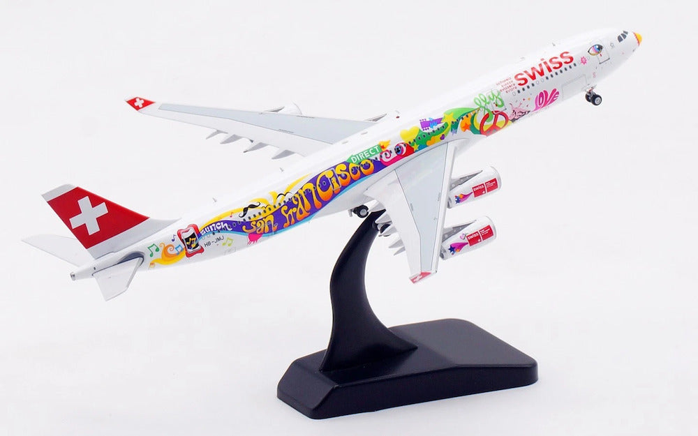 Swiss (San Francisco Livery) / Airbus A340-300 / HB-JMJ / AV4319 / elaviadormodels