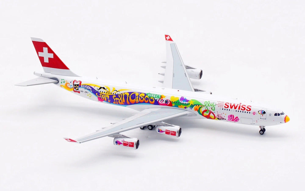 Swiss (San Francisco Livery) / Airbus A340-300 / HB-JMJ / AV4319 / elaviadormodels