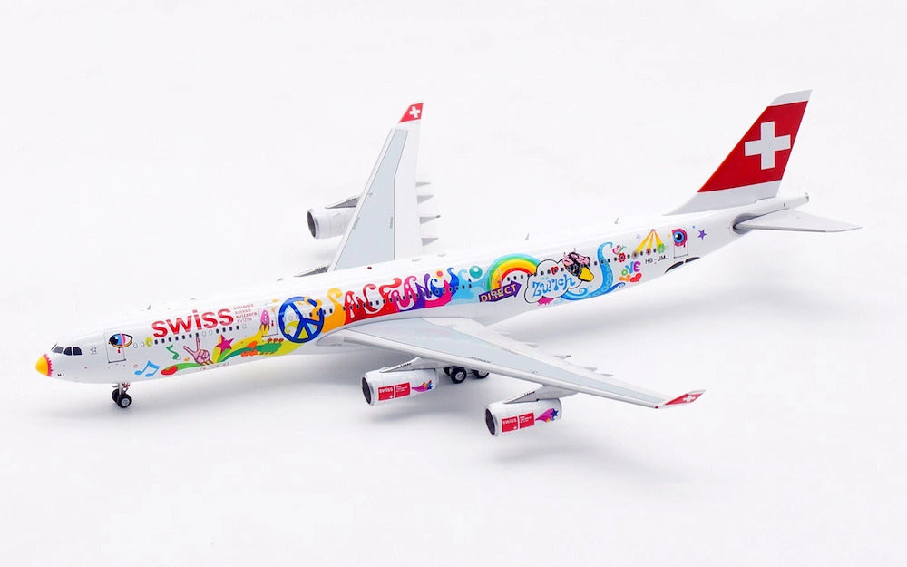 Swiss (San Francisco Livery) / Airbus A340-300 / HB-JMJ / AV4319 / elaviadormodels