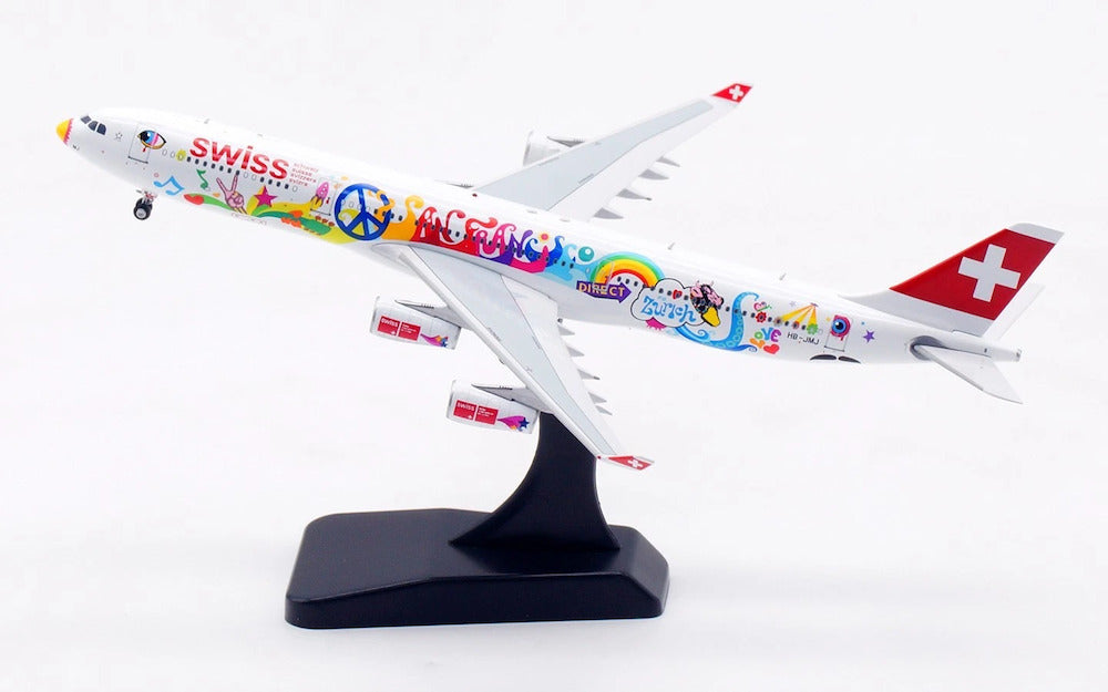 Swiss (San Francisco Livery) / Airbus A340-300 / HB-JMJ / AV4319 / elaviadormodels