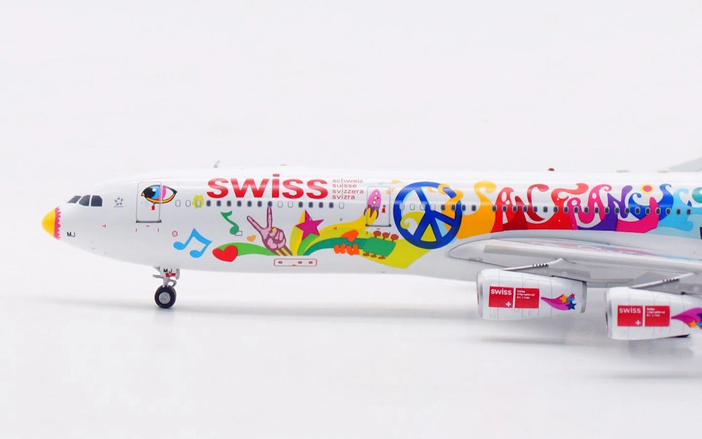 Swiss (San Francisco Livery) / Airbus A340-300 / HB-JMJ / AV4319 / elaviadormodels