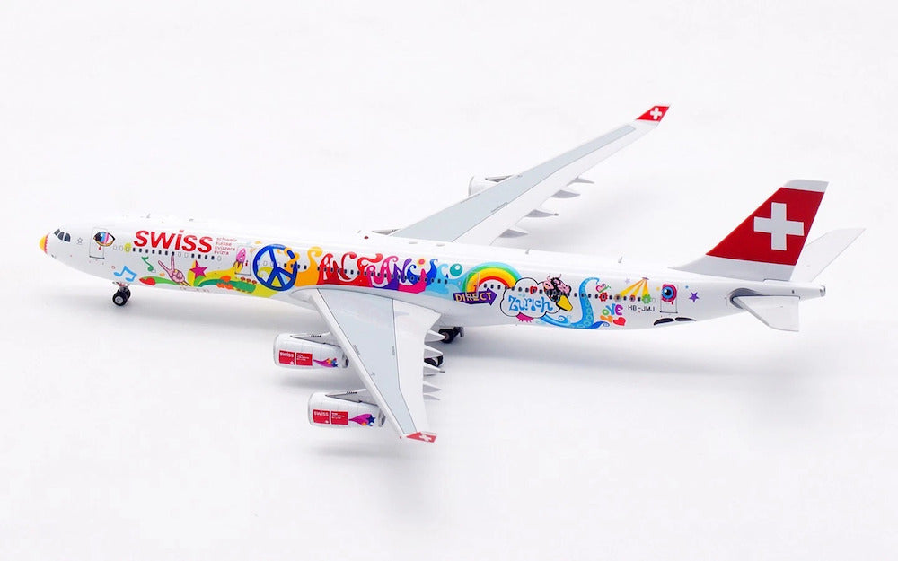 Swiss (San Francisco Livery) / Airbus A340-300 / HB-JMJ / AV4319 / elaviadormodels