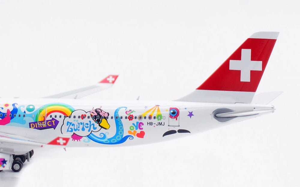 Swiss (San Francisco Livery) / Airbus A340-300 / HB-JMJ / AV4319 / elaviadormodels