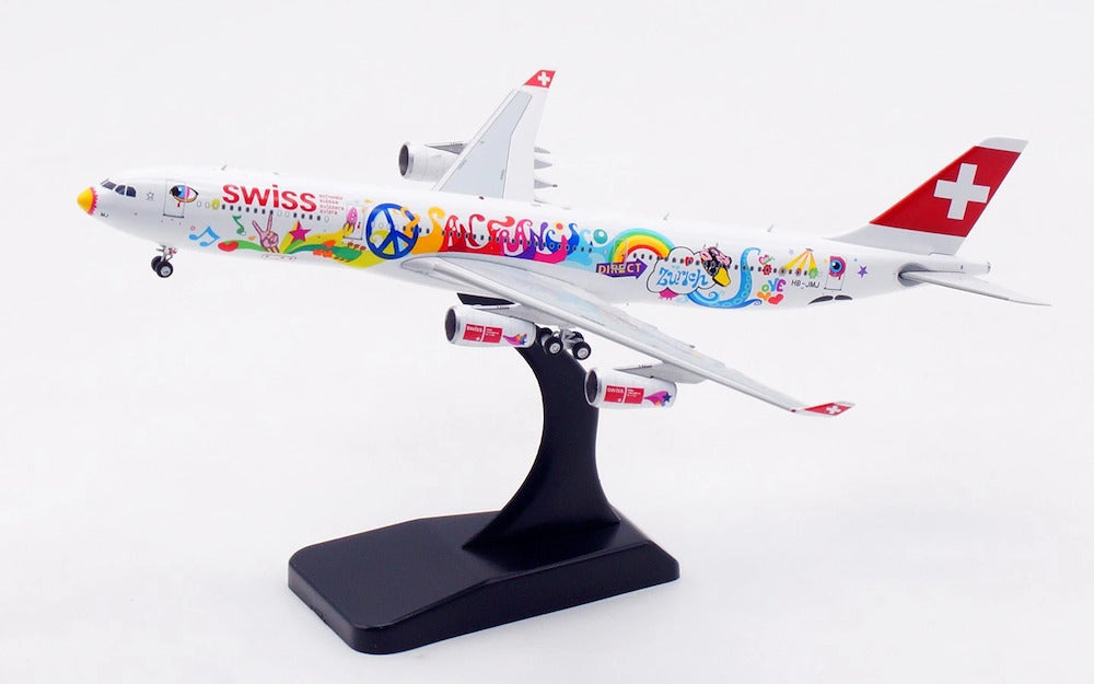 Swiss (San Francisco Livery) / Airbus A340-300 / HB-JMJ / AV4319 / elaviadormodels