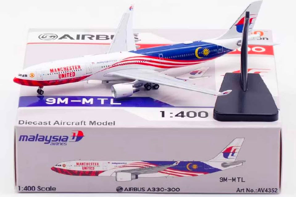 Malaysia Airlines / Airbus A330-300 / 9M-MTL / AV4352 / 1:400
