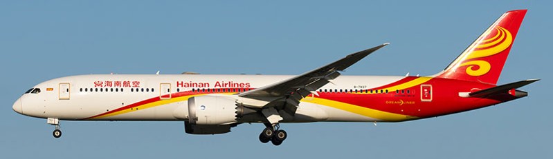 Hainan Airlines / Boeing 787-9 Dreamliner / B-7837 / AV4401/ 1:400 elaviadormodels