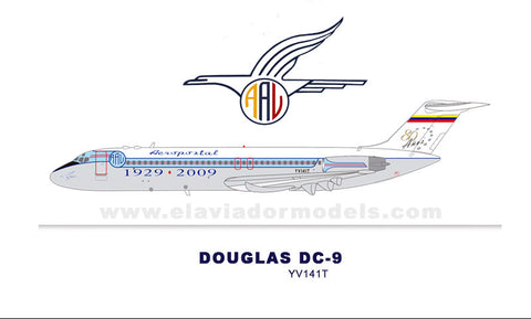 Aeropostal McDonnell Douglas DC9-31 / YV141T / EAV141T / 1:200