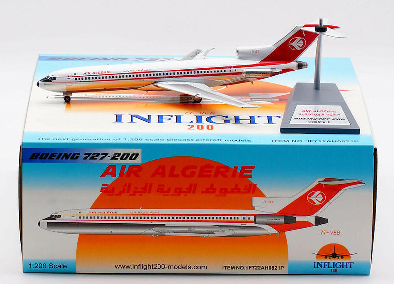 Air Algerie / Boeing 727-200 / 7T-VEB / IF722AH0821P / 1:200 elaviadormodels