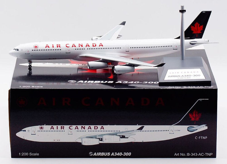 Air Canada / Airbus A340-300 / C-FTNP / B-343-AC-TNP / 1:200 elaviadormodels