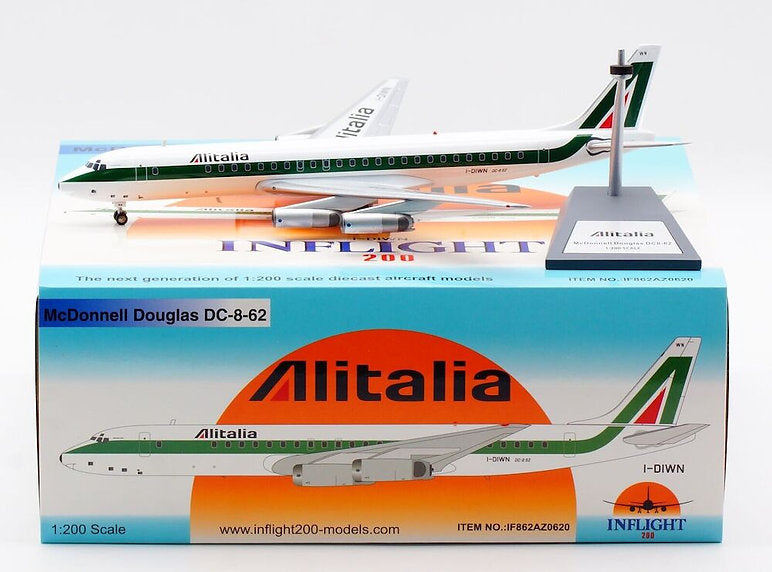 Alitalia / Douglas DC-8-63  / I-DIWN  / IF862AZ0620 / 1:200 elaviadormodels